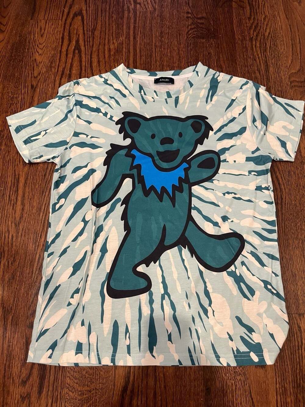 AMIRI Grateful Dead Bear Tie-Dye T-Shirt